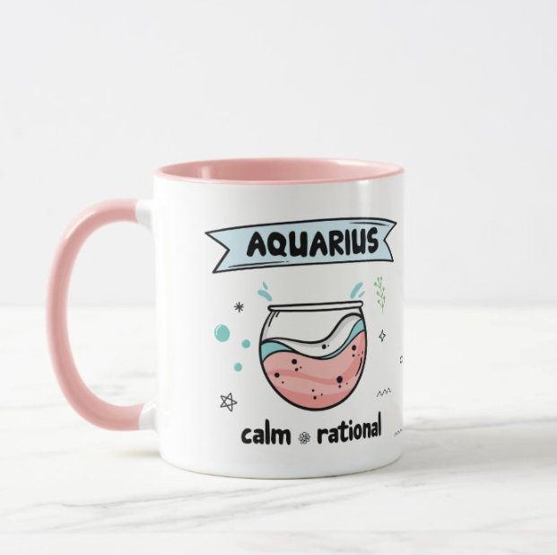 Zodiac Mug (Aquarius)