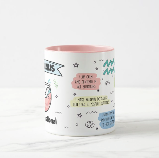 Zodiac Mug (Aquarius)