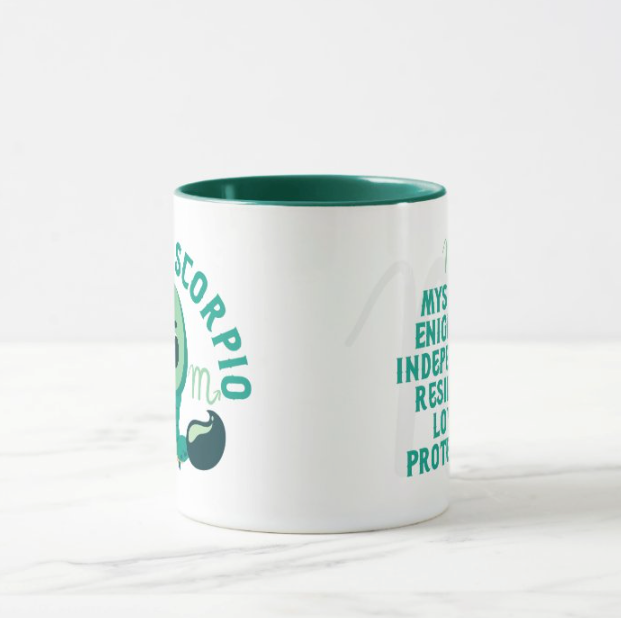 Zodiac Mug (Scorpio ) 2.0