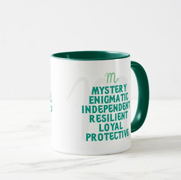 Zodiac Mug (Scorpio ) 2.0