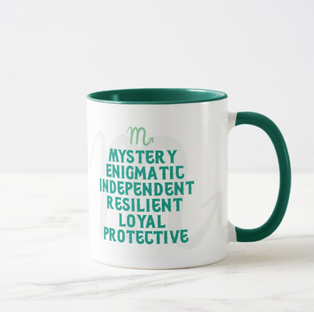 Zodiac Mug (Scorpio ) 2.0