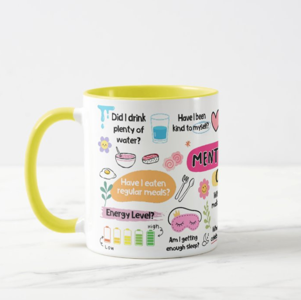 Mental Health Check-In Mug