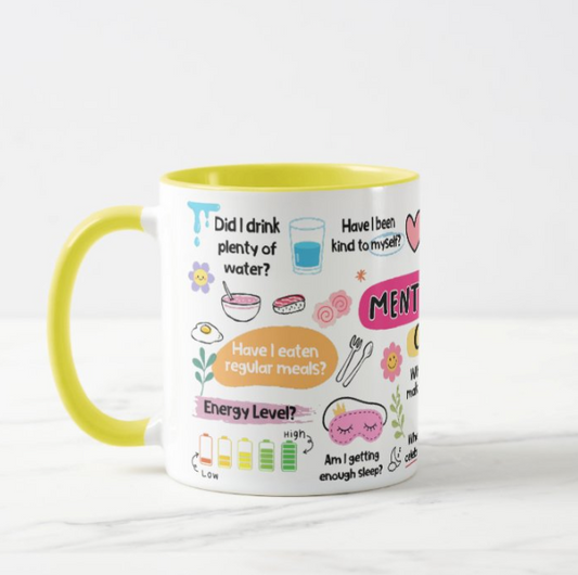 Mental Health Check-In Mug