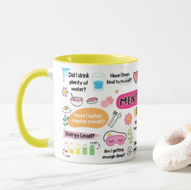 Mental Health Check-In Mug