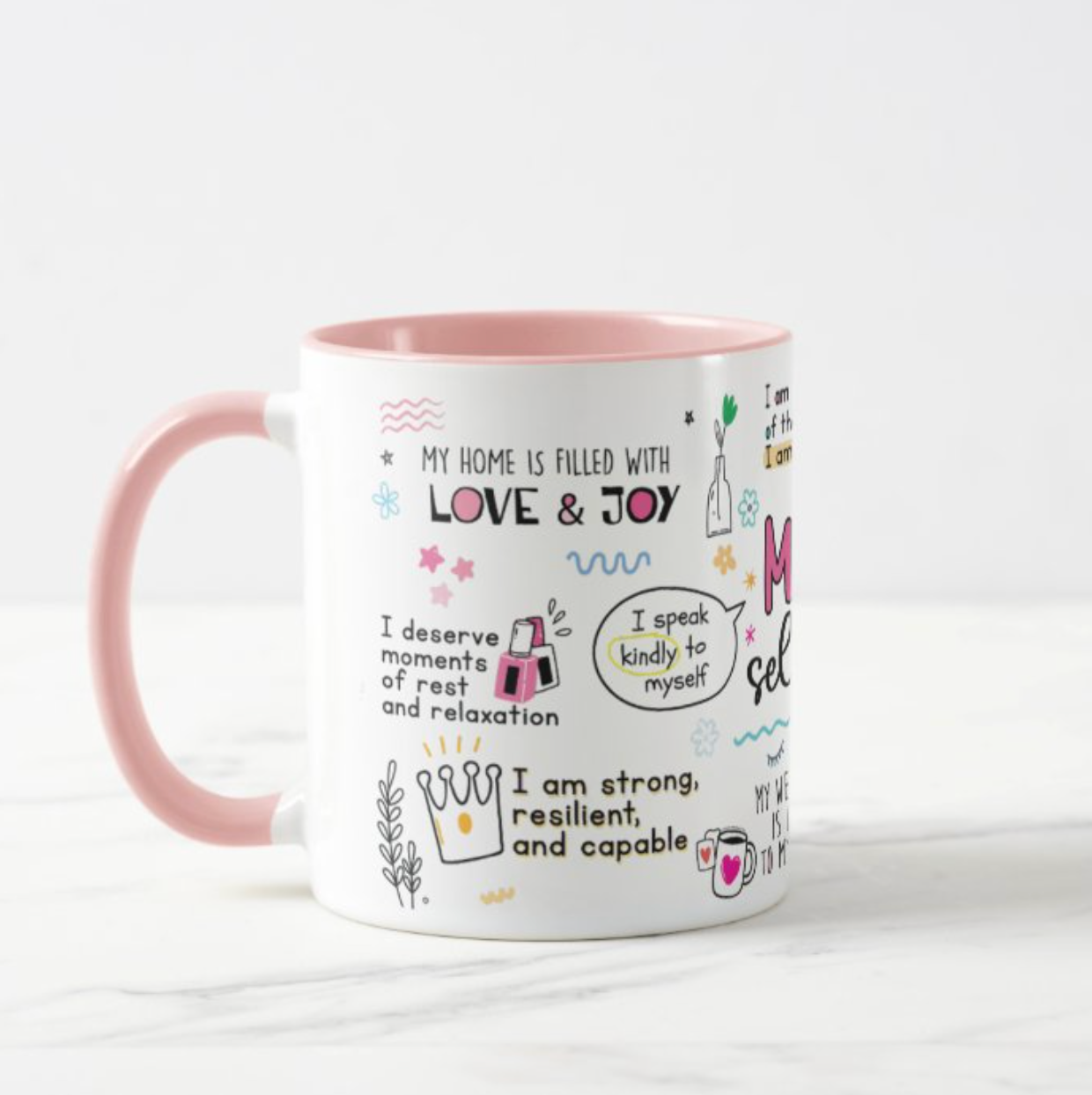 Moms Self Love Mug