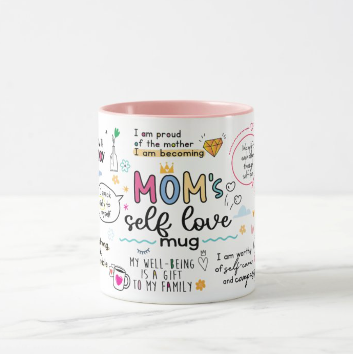 Moms Self Love Mug