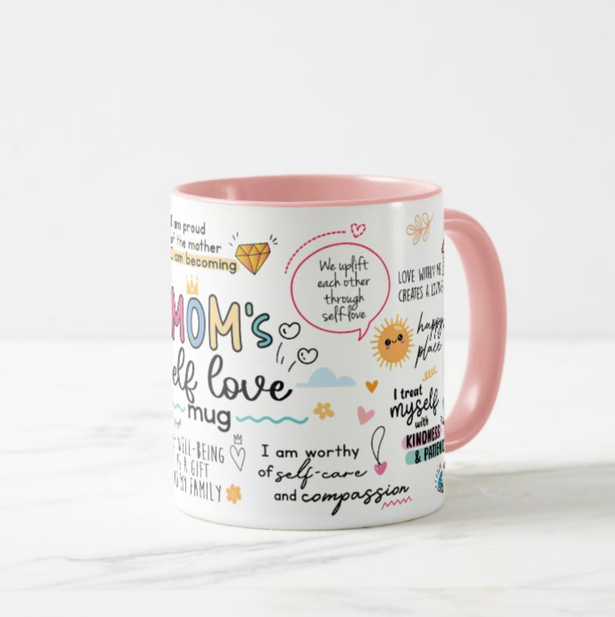 Moms Self Love Mug