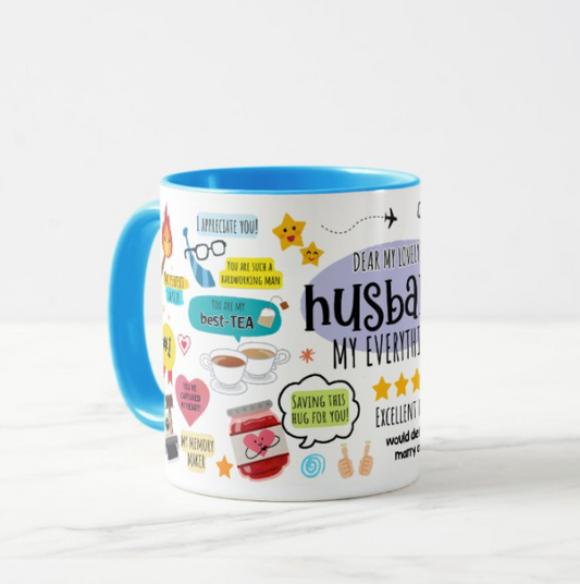 Appreciation for Husband Mug