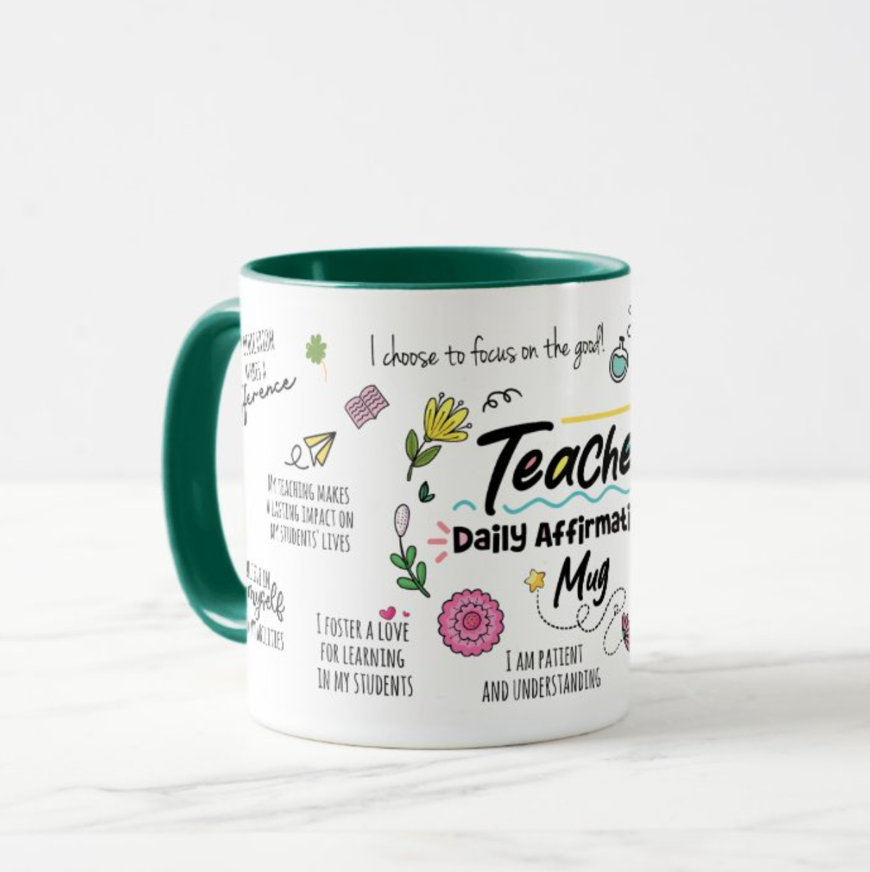 Teacher Daily Affirmations Mug