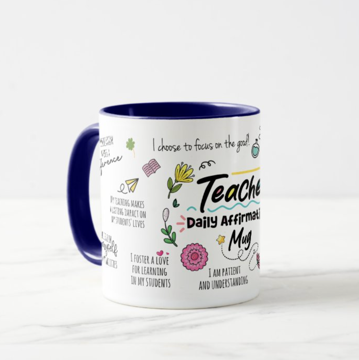 Teacher Daily Affirmations Mug