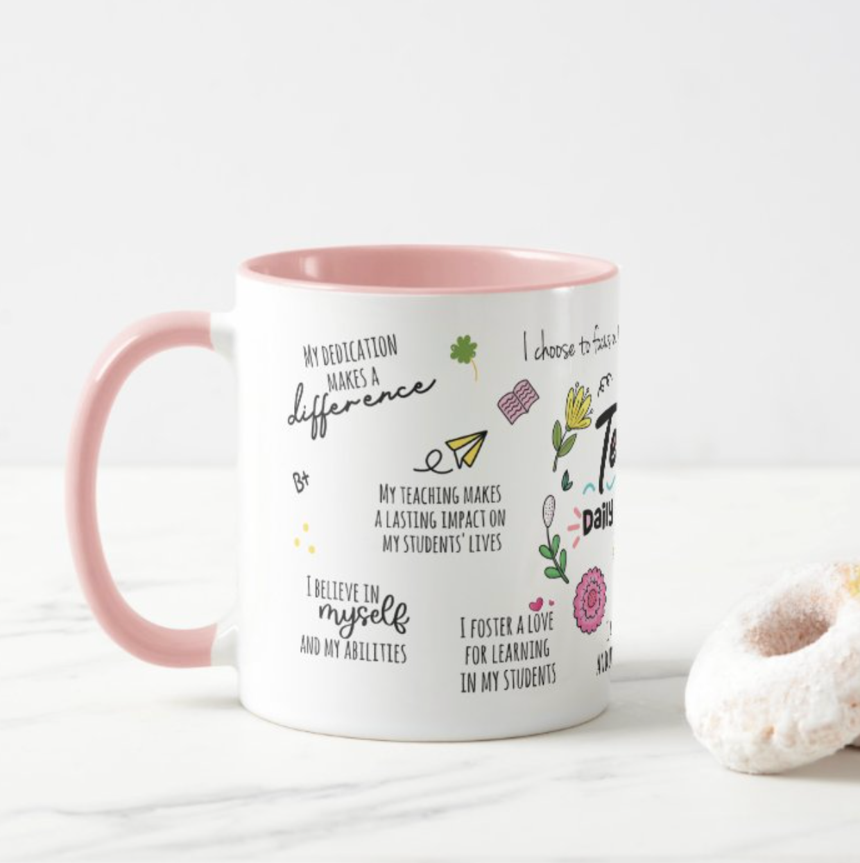 Teacher Daily Affirmations Mug