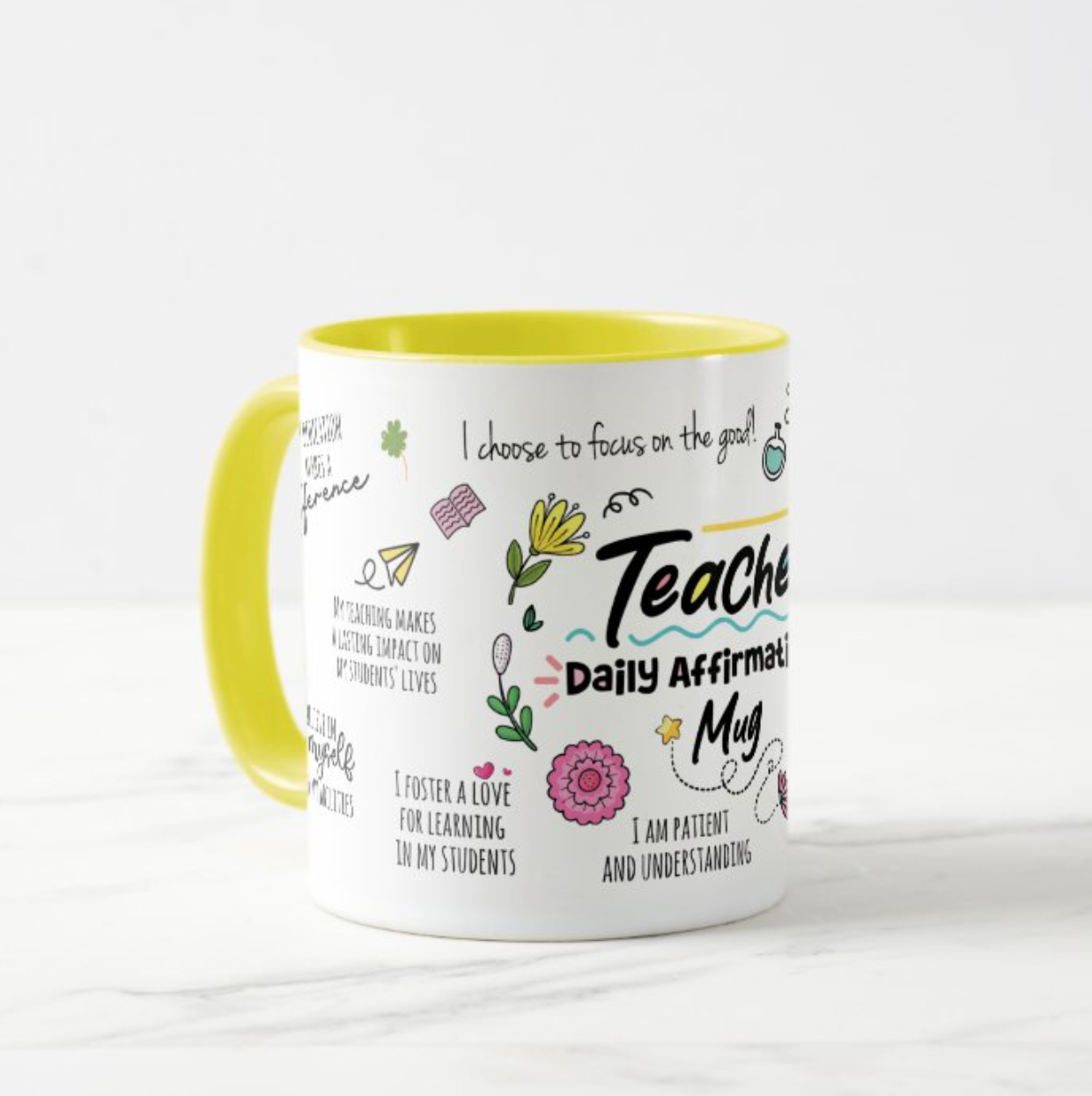 Teacher Daily Affirmations Mug
