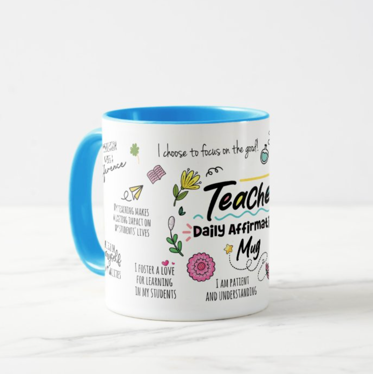 Teacher Daily Affirmations Mug