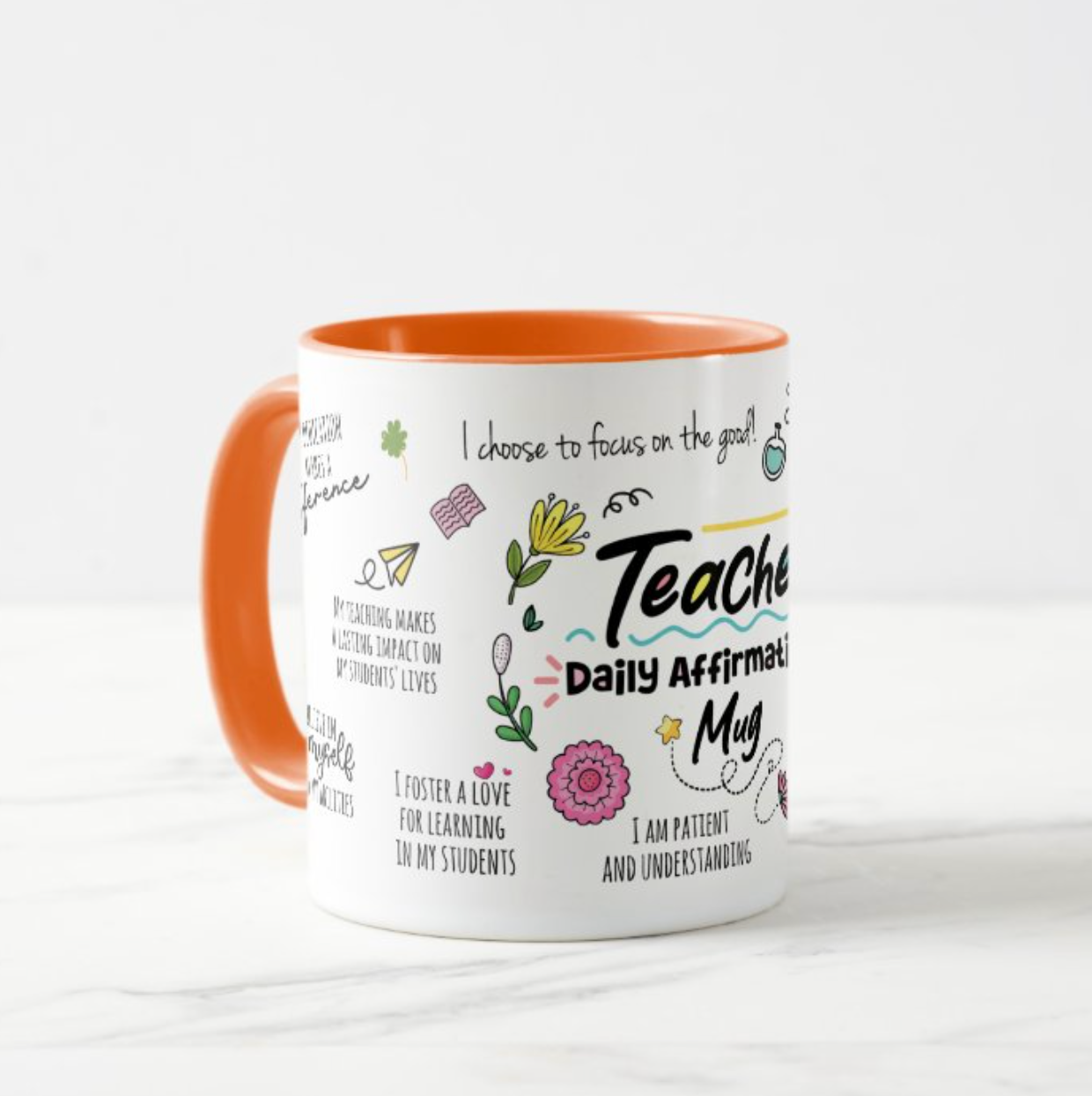 Teacher Daily Affirmations Mug