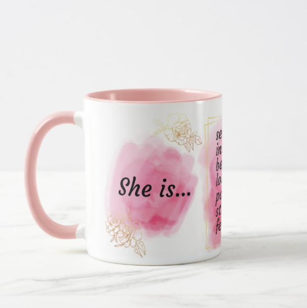 She Is My Mom Mug