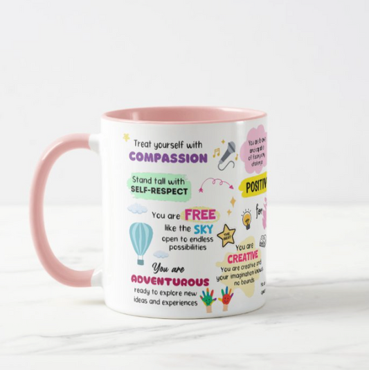 Positive Affirmations for Kids Mug