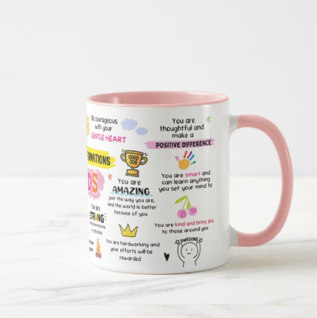 Positive Affirmations for Kids Mug