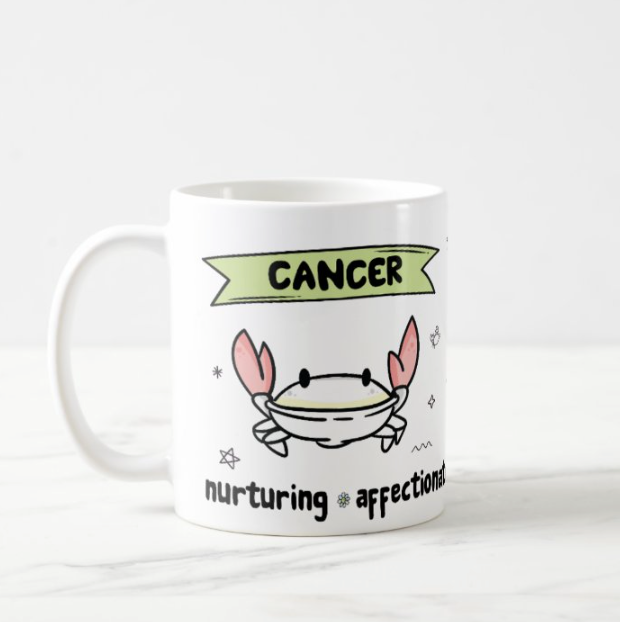 Zodiac Mug (Cancer)
