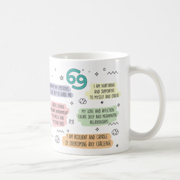 Zodiac Mug (Cancer)