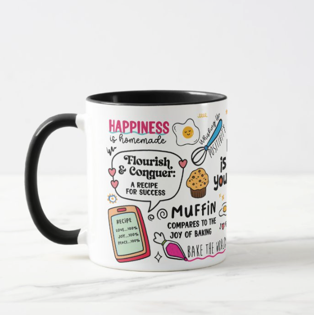 Life is what you bake mug