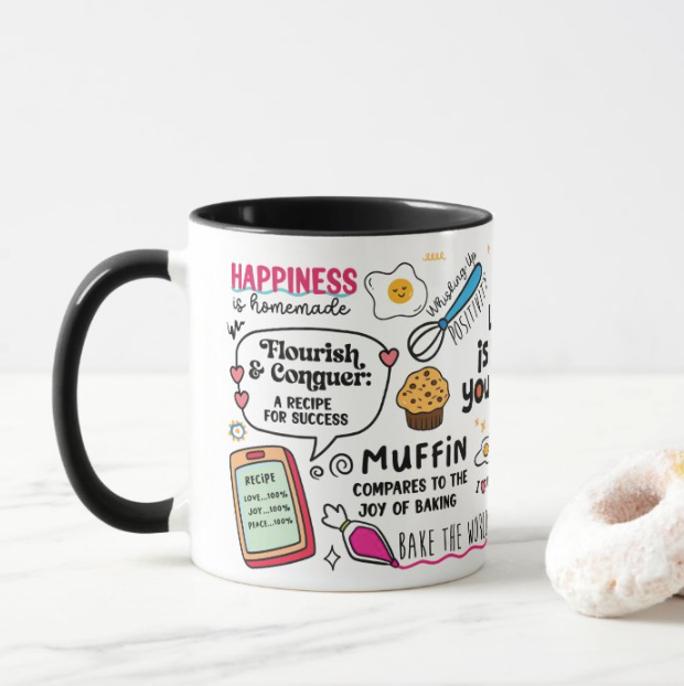 Life is what you bake mug