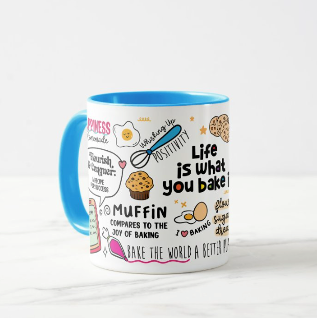 Life is what you bake mug