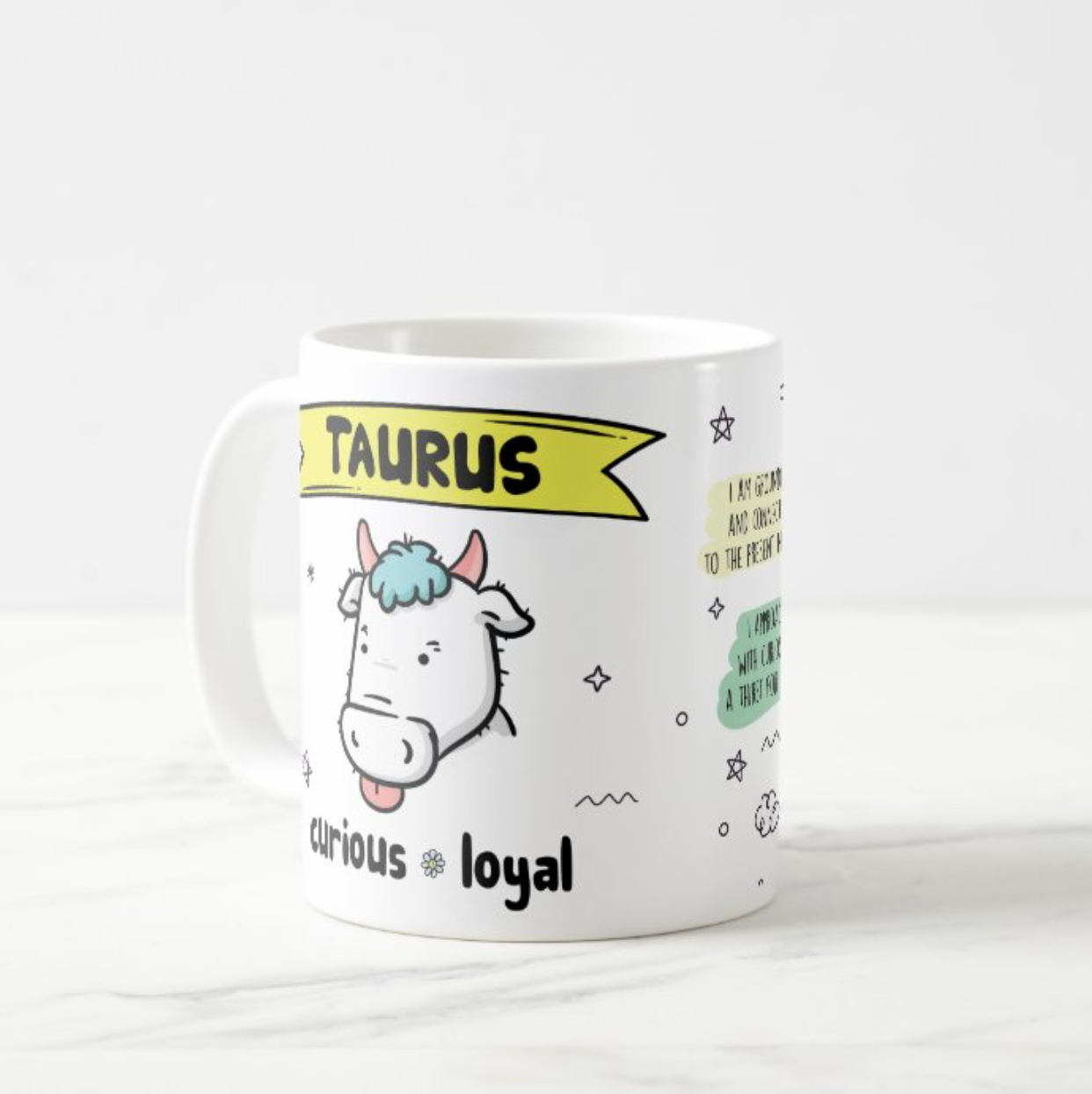 Zodiac Mug (Taurus)