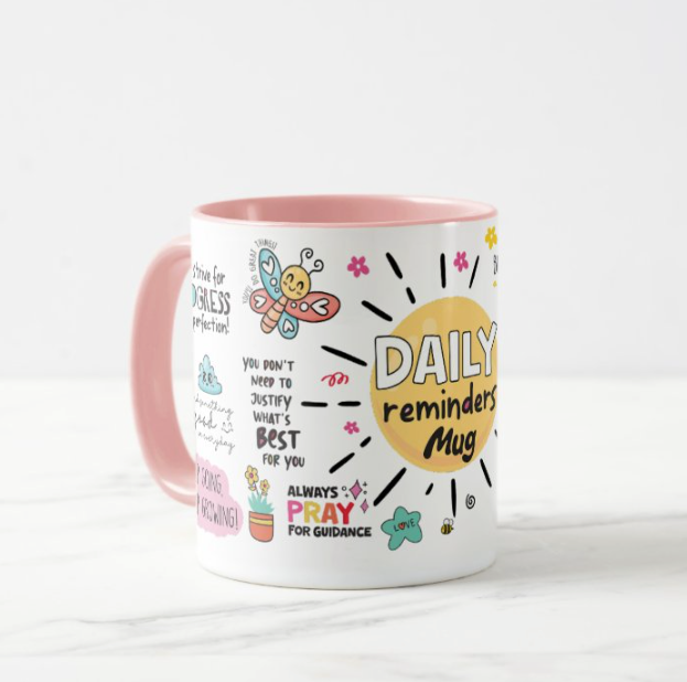 Daily Reminders Mug