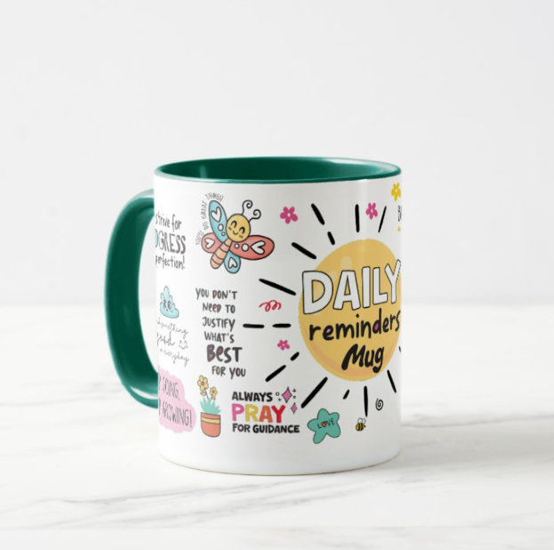 Daily Reminders Mug