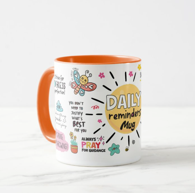 Daily Reminders Mug