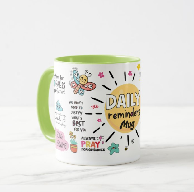 Daily Reminders Mug