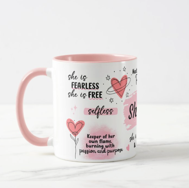 SHE IS Affirmation Mug