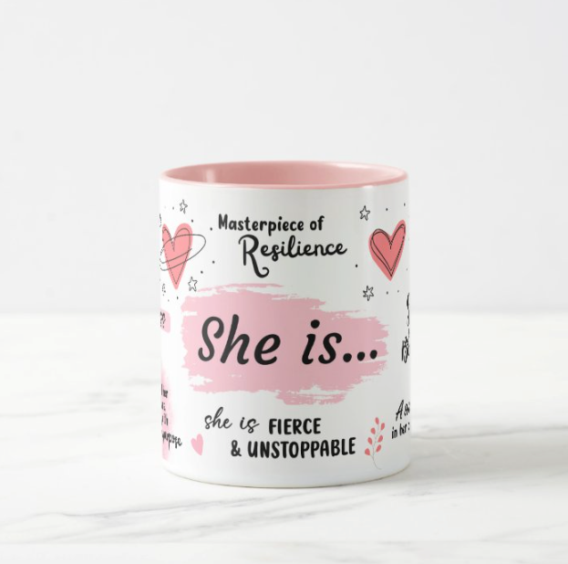 SHE IS Affirmation Mug