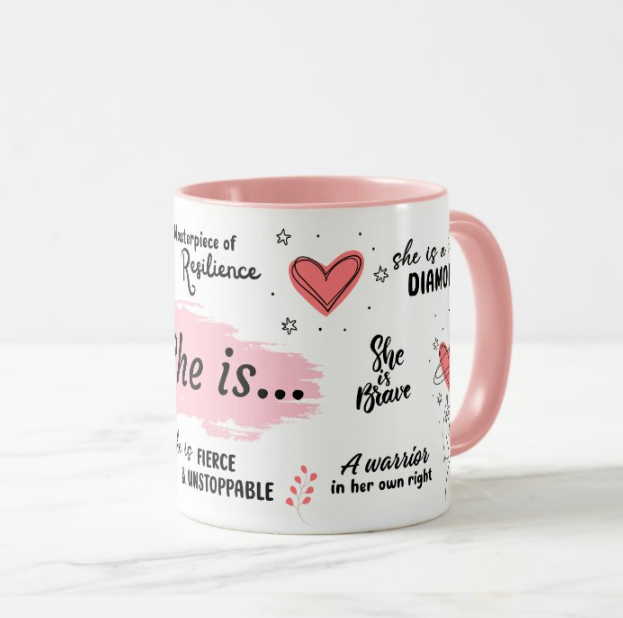 SHE IS Affirmation Mug