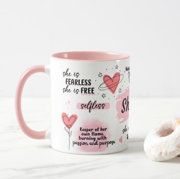 SHE IS Affirmation Mug