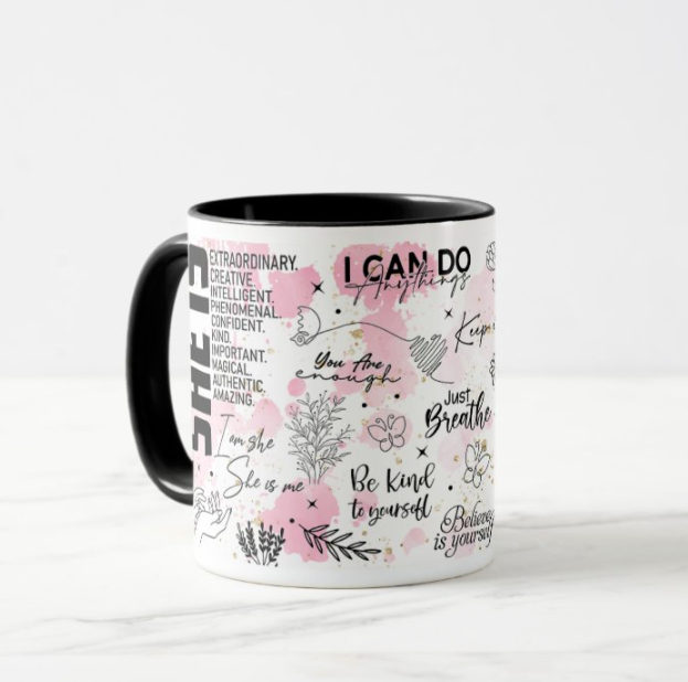 SHE IS Affirmation Mug 2.0