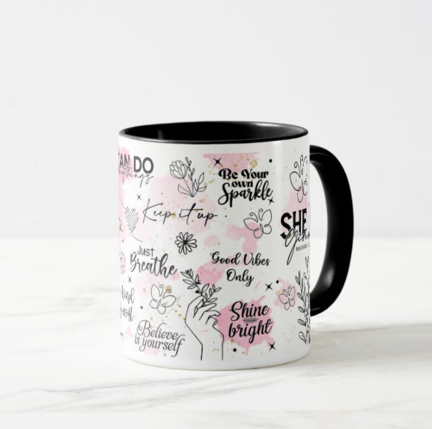 SHE IS Affirmation Mug 2.0