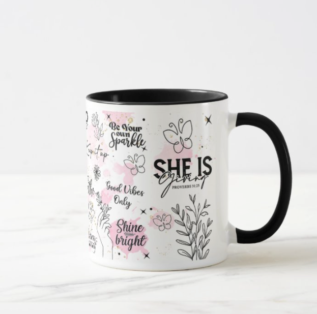 SHE IS Affirmation Mug 2.0