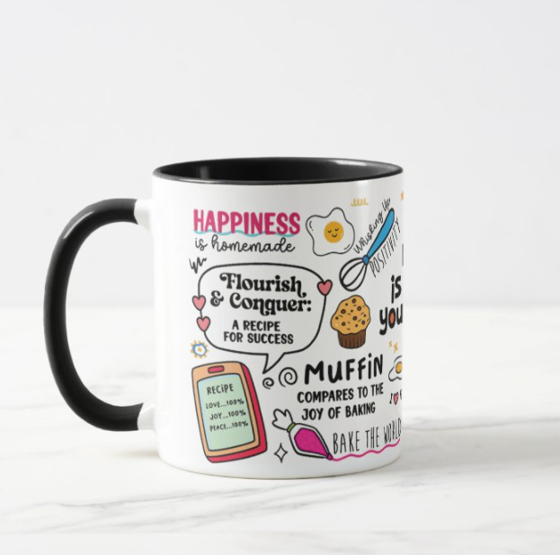 Life is what you bake mug