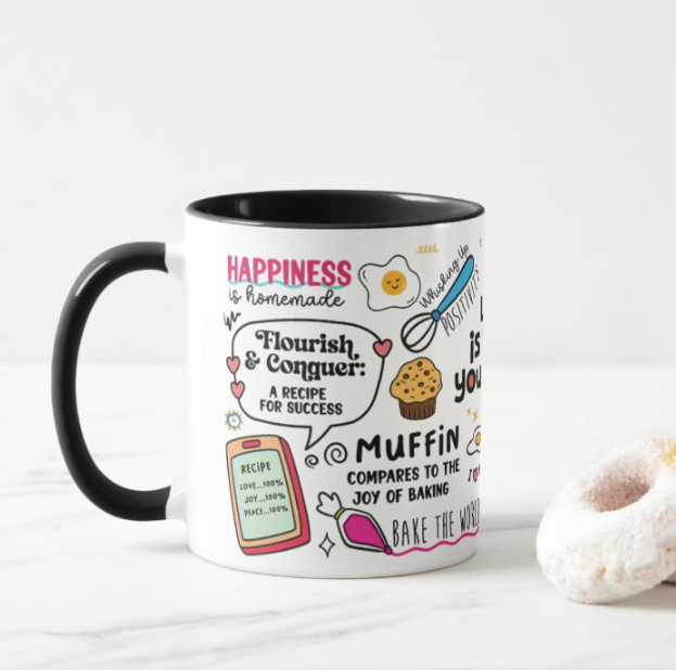 Life is what you bake mug