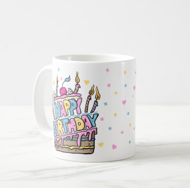 Happy Birthday Mug