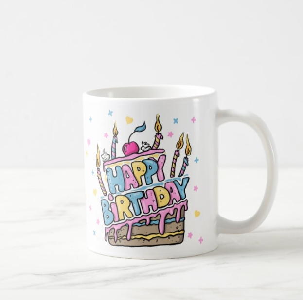 Happy Birthday Mug