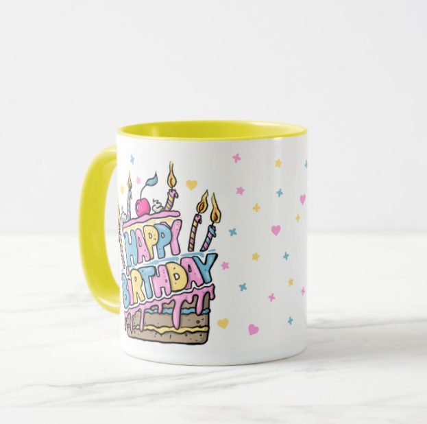 Happy Birthday Mug