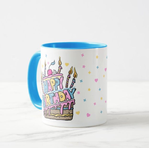 Happy Birthday Mug