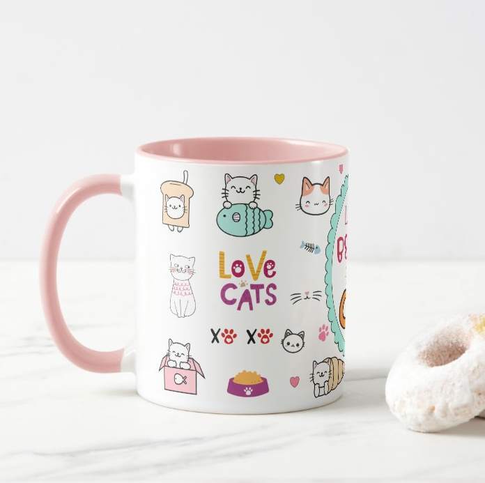 ๐พ Life is Better with a Cat Mug