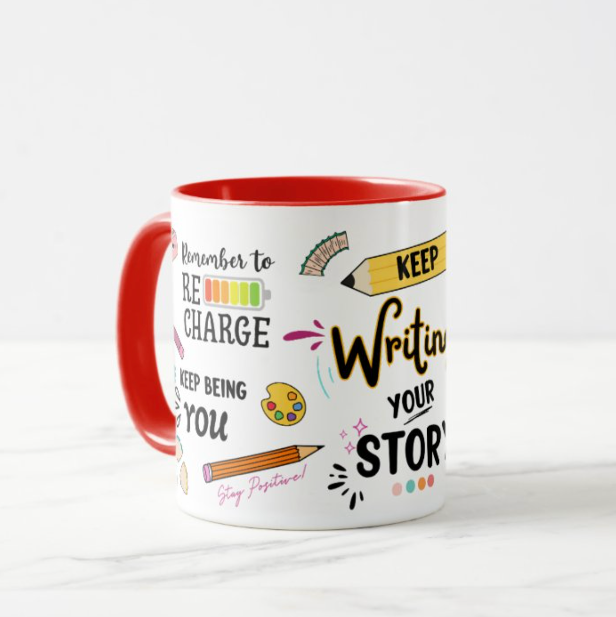 Keep Writing Your Story Mug