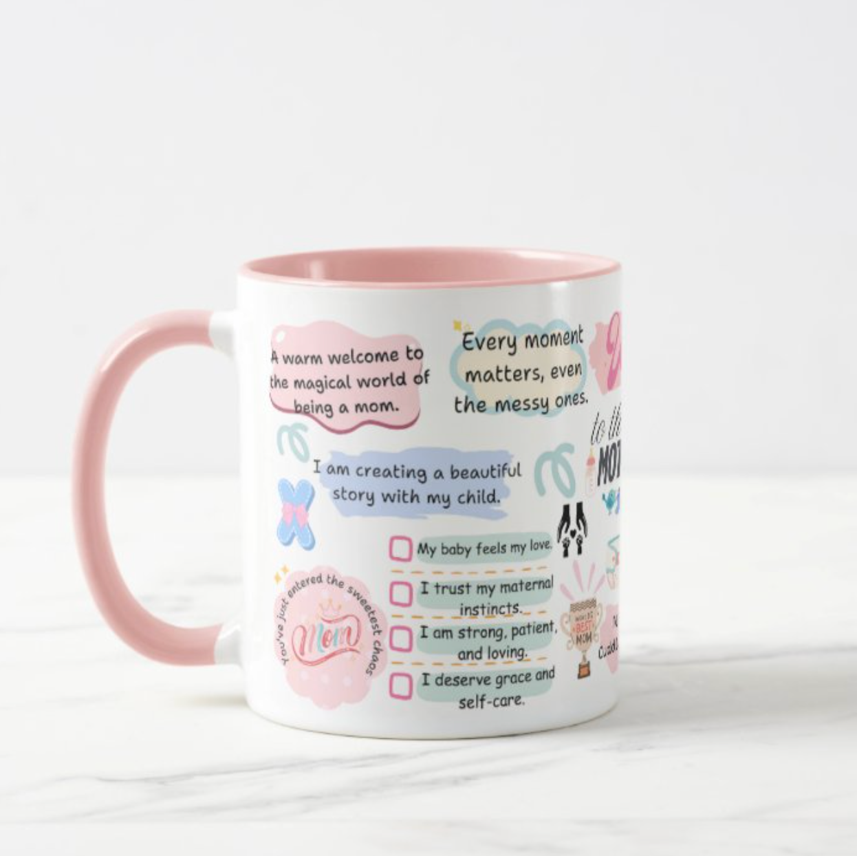 New Mom Affirmation Mug ๐ธ