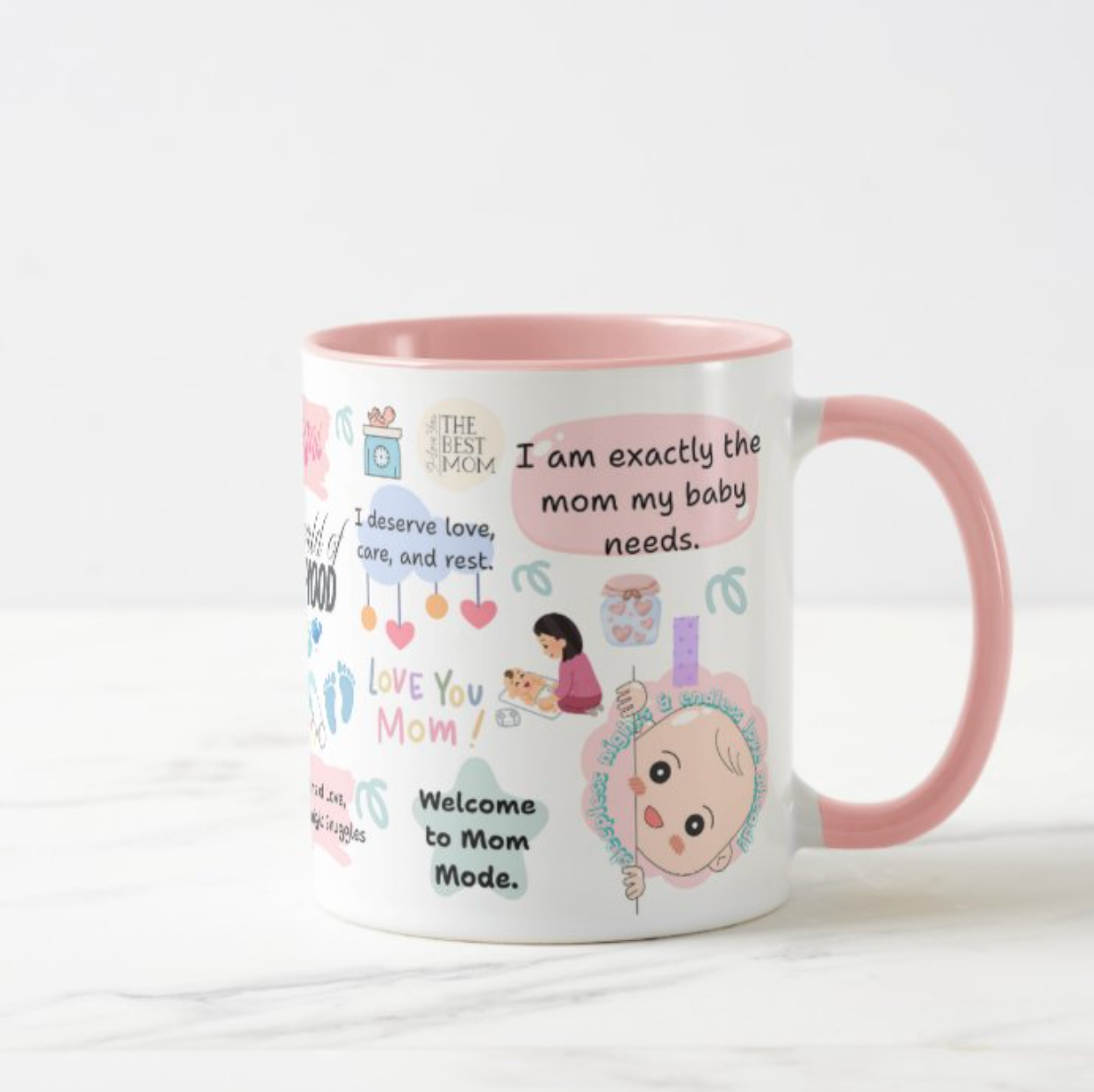 New Mom Affirmation Mug ๐ธ