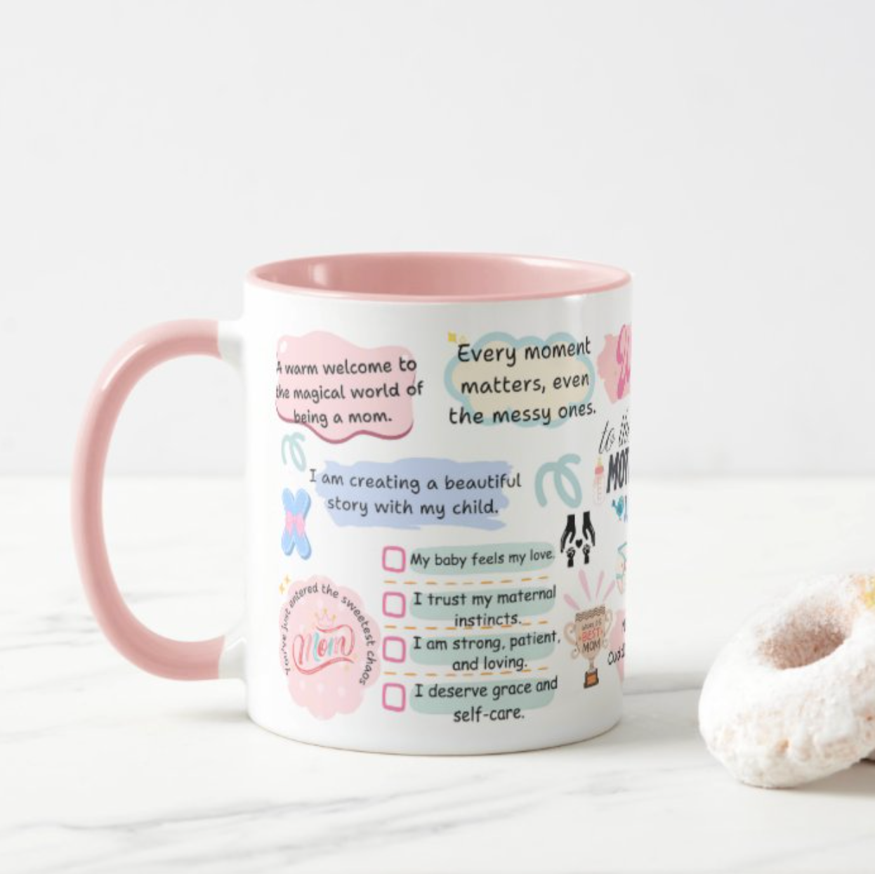 New Mom Affirmation Mug ๐ธ