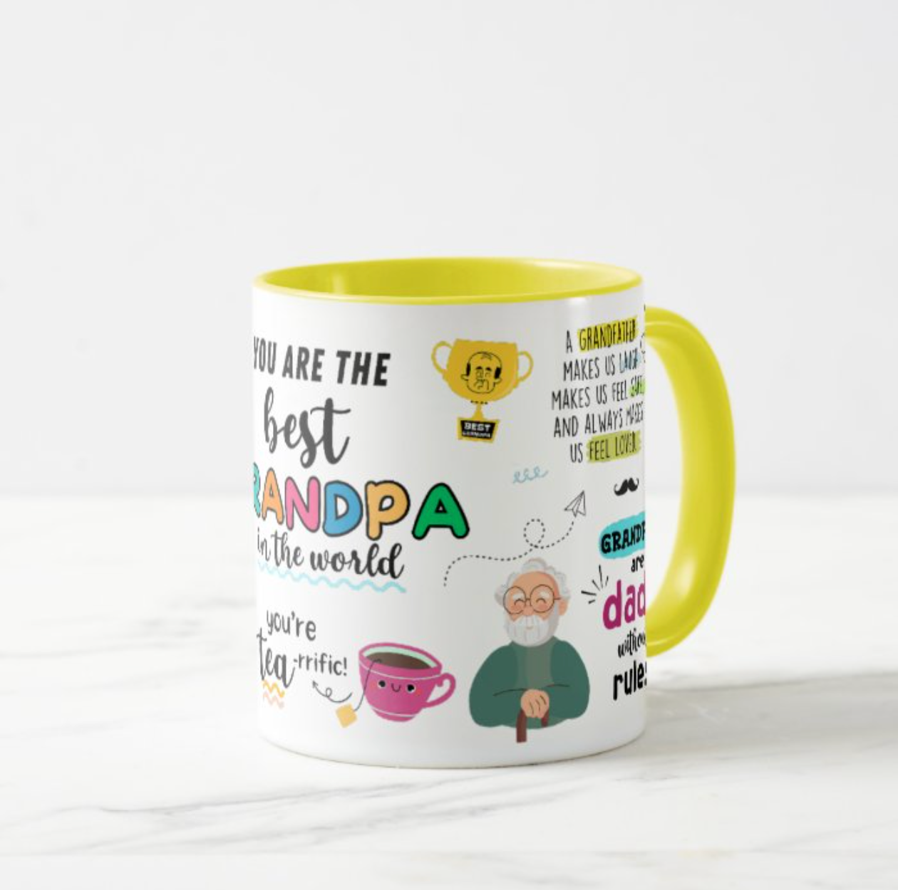 Best Grandpa Ever Mug